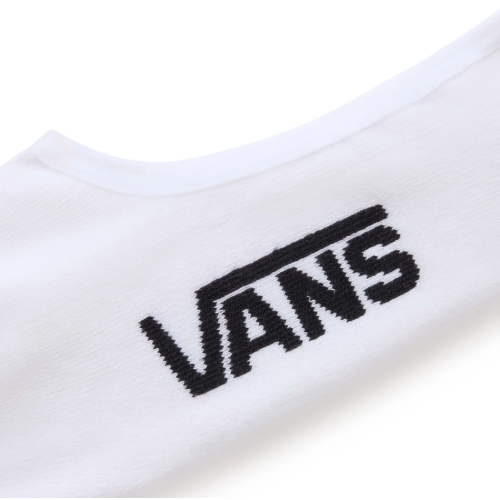 VN000F10WHT1 CLASSIC NO SHOW ROX WHITE