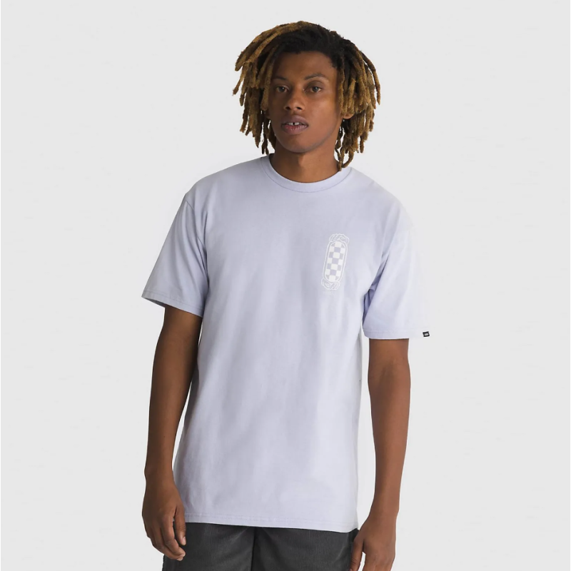 VN000G5PCR21 HAND CIRCLE SS TEE COSMIC SKY