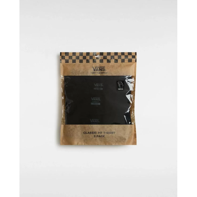 VN000KHDBLK1 MN VANS BASIC TEE MULTI BLACK