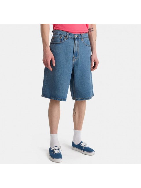 VN000C9VCDX1 CHECK-5 BAGGY DENIM SHO STONEWASH