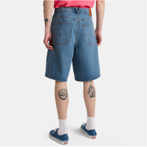 VN000C9VCDX1 CHECK-5 BAGGY DENIM SHO STONEWASH