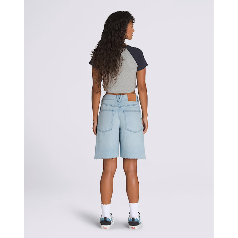 VN000MBJTTJ1 SIRELLE CUT-OFF JORTS LIGHT STONE