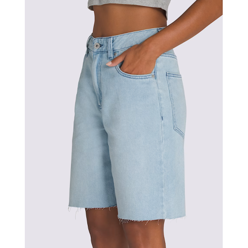 VN000MBJTTJ1 SIRELLE CUT-OFF JORTS LIGHT STONE