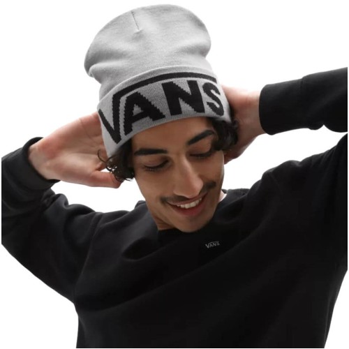 VN0A5FI3HTG1 MN DROP V TALL CUFF HEATHER GREY