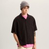 VN000TA4BLK1 VAN DOREN TENCEL CHECK BLACK