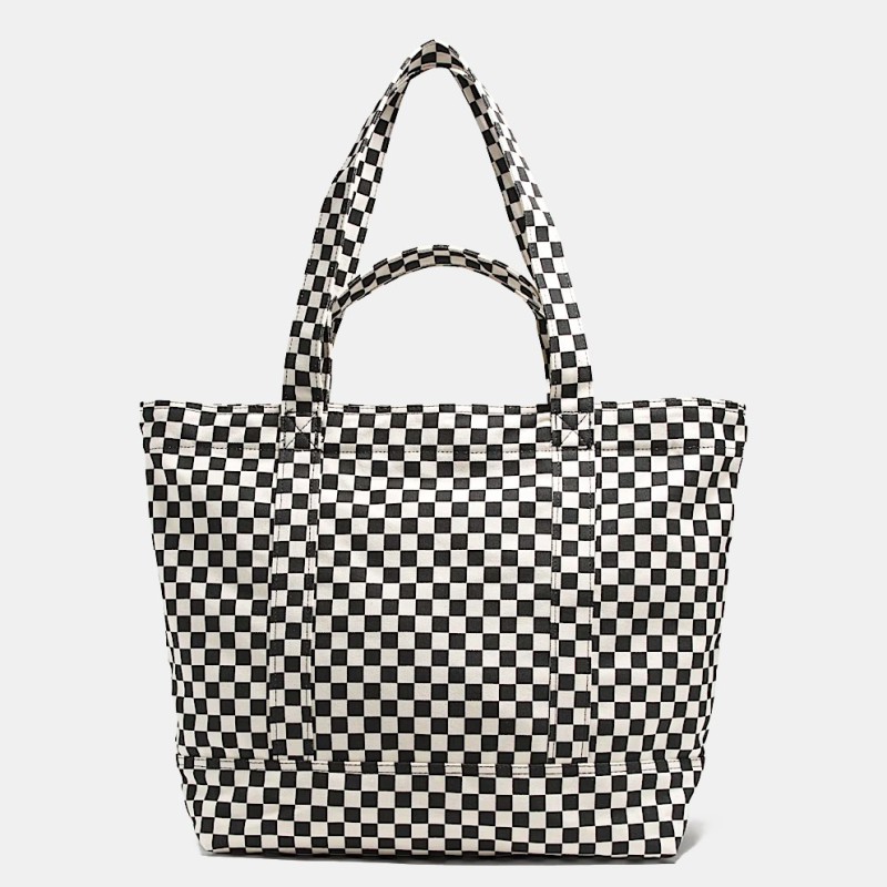 VN0A5I1K7051 WM TELL ALL ZIP TOTE CHECKERBOARD