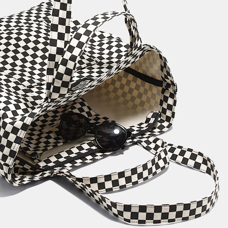 VN0A5I1K7051 WM TELL ALL ZIP TOTE CHECKERBOARD