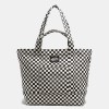 VN0A5I1K7051 WM TELL ALL ZIP TOTE CHECKERBOARD