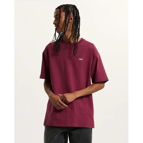 VN000P1PBRG1 LEFT CHEST II LOOSE SS BURGUNDY