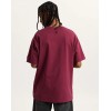 VN000P1PBRG1 LEFT CHEST II LOOSE SS BURGUNDY