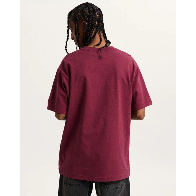 VN000P1PBRG1 LEFT CHEST II LOOSE SS BURGUNDY
