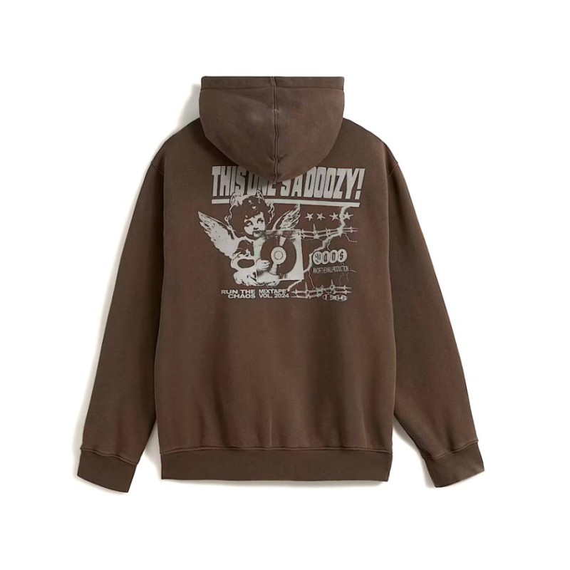 VN000RDCEMP1 EARTHBOUND LOOSE FIT FZ COAL BROWN