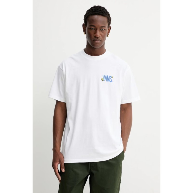 VN000PBRWHT1 CHAOS SS WHITE