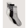 VN000QBUY281 CLASSIC CHECK CREW CHBD BLKWH