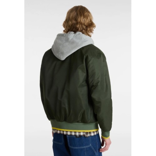 VN000P7PEMU1 SCRIPTED VANS HOODED BA DRIED KEL