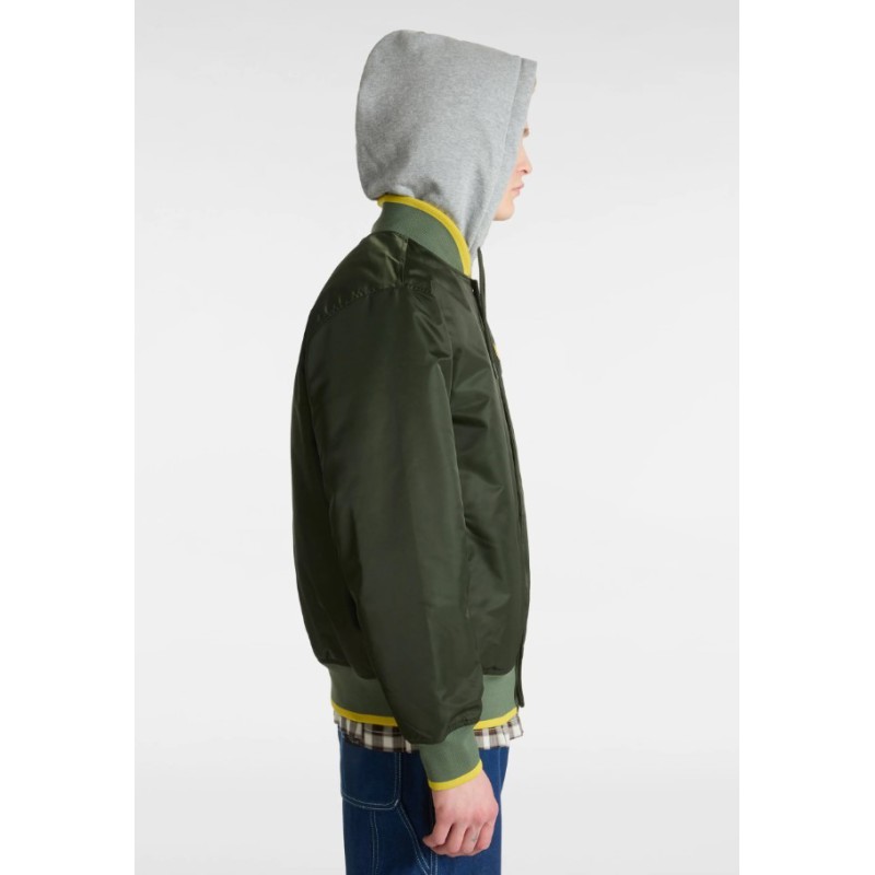 VN000P7PEMU1 SCRIPTED VANS HOODED BA DRIED KEL
