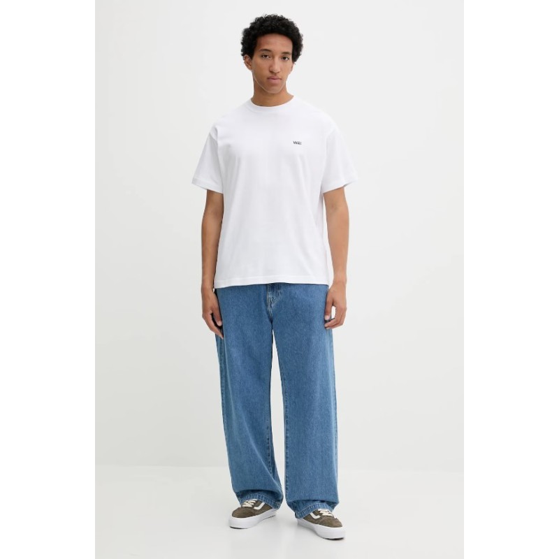 VN000R9XWHT1 LEFT CHEST SS WHITE