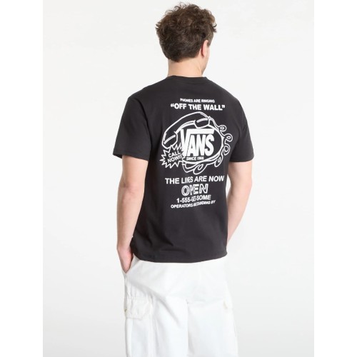 VN000SYBBLK1 HOT LINES SS TEE BLACK