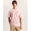 VN000XCGFPR1 OVAL LOGO LOOSE SS TEE MISTY MAUV