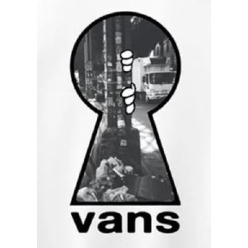 VN000VYFWHT1 KEYHOLE CLASSIC SS TEE WHITE