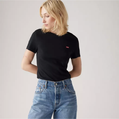 000KK-0001 ESSENTIAL HM SS TEE BLACKS