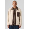 003AX-0000 JOONIE SHERPA JACKET NEUTRALS