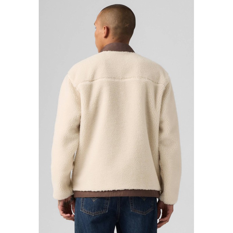 003AX-0000 JOONIE SHERPA JACKET NEUTRALS