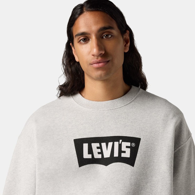 000MS-0013 PREMIUM GRAPHIC CREW GREYS