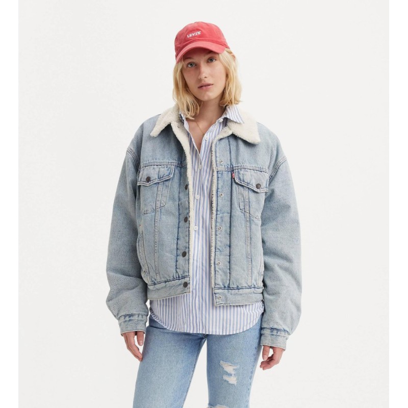 A4435-0010 90S SHERPA TRUCKER LIGHT INDIGO