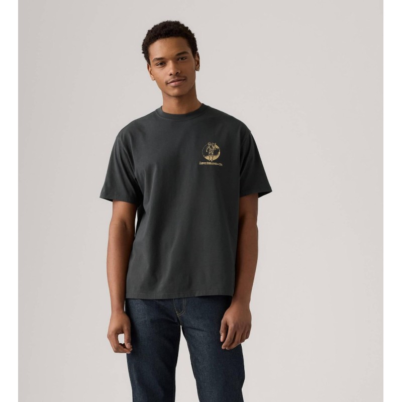 87373-0362 VINTAGE FIT GRAPHIC TEE GREYS