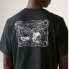 16143-1821 SS RELAXED FIT TEE BLACKS