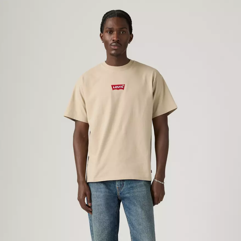 87373-0217 VINTAGE FIT GRAPHIC TEE NEUTRALS