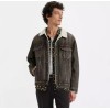 A5784-0001 RELAXED FIT SHERPA TRKR BLACKS