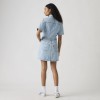 005I6-0003 SS LOGAN WESTERN DRESS LIGHT-INDIGO