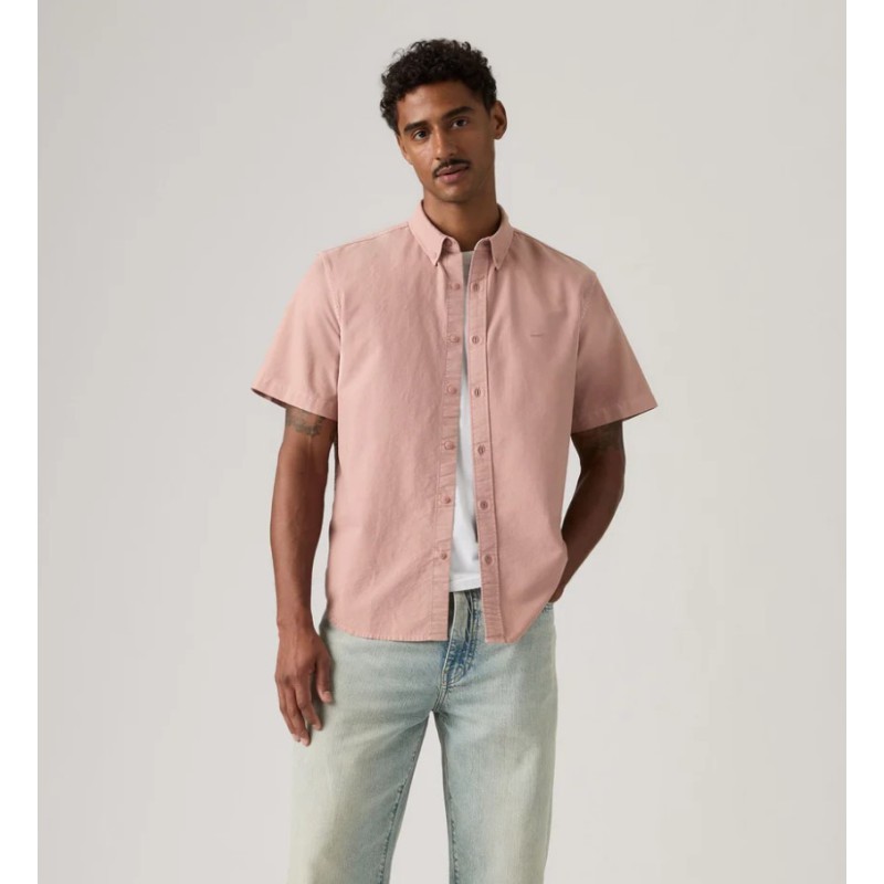 A9161-0027 SS AUTHENTIC BUTTON DOWN PINKS