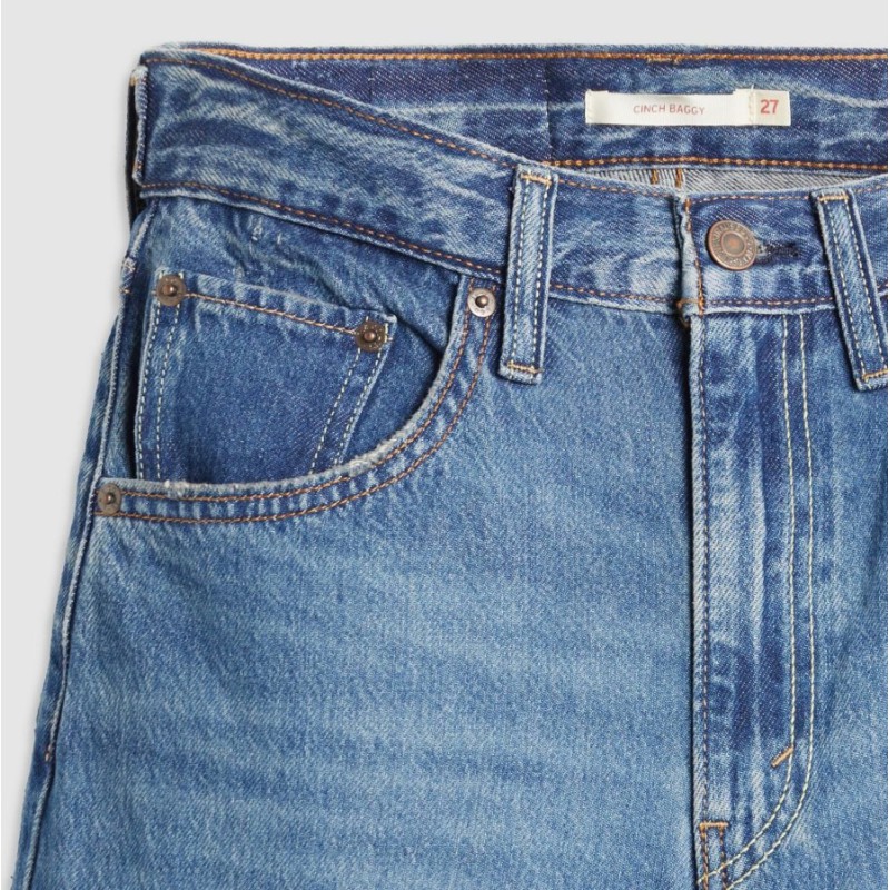 001UP-0002 CINCH BAAGGY MED INDIGO- WORN IN