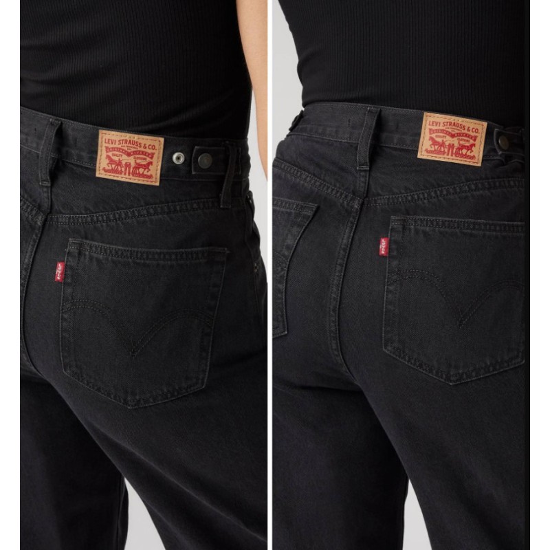 001UP-0003 CINCH BAGGY BLACKS