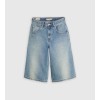 005DT-0002 SUPER BAGGY JORT MED INDIGO