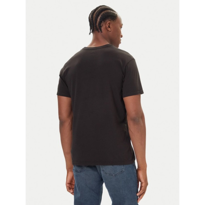 79554-0025 SS RELAXED BABY TAB T BLACKS