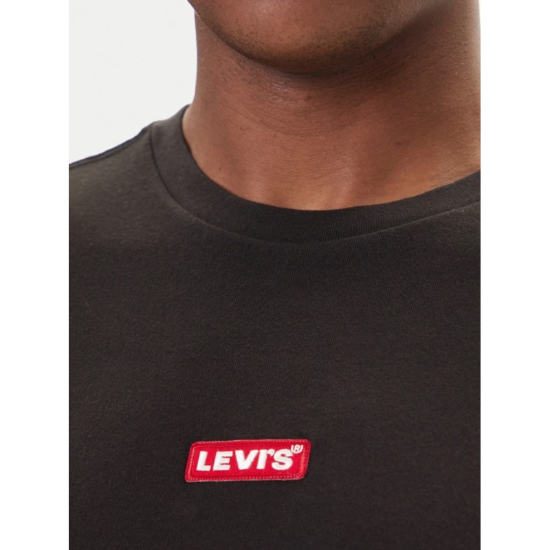 79554-0025 SS RELAXED BABY TAB T BLACKS