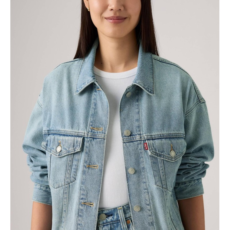 A1743-0140 90S TRUCKER LIGHT INDIGO