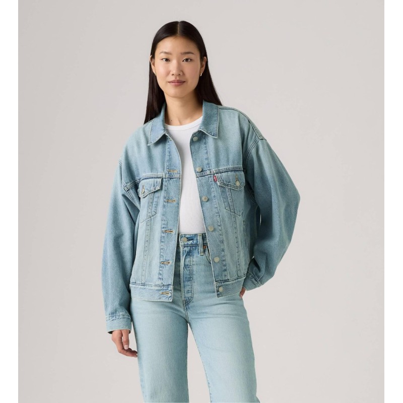 A1743-0140 90S TRUCKER LIGHT INDIGO