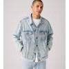 A5782-0078 RELAXED FIT TRUCKER LIGHT INDIGO