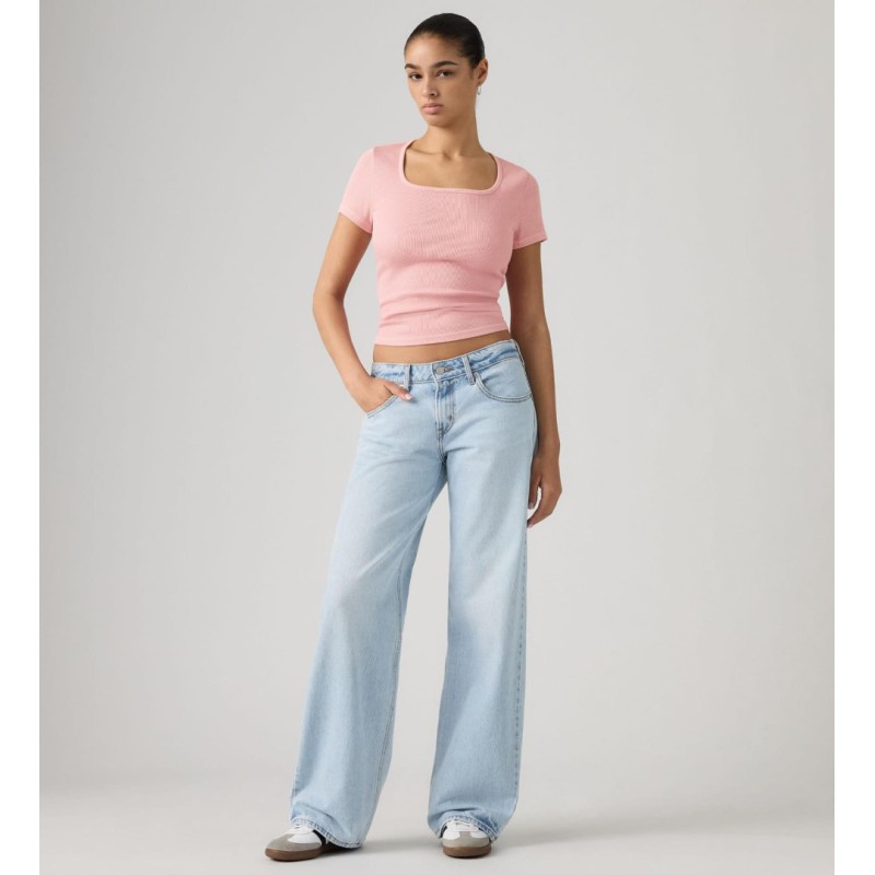 A5566-0043 LOW LOOSE LIGHT INDIGO