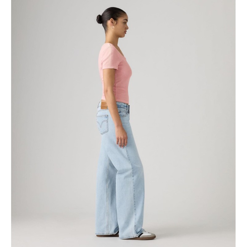 A5566-0043 LOW LOOSE LIGHT INDIGO