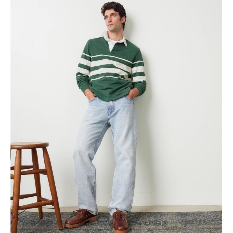 000LO-0005 555 RELAXED STRAIGHT LIGHT INDIGO