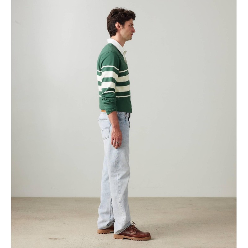 000LO-0005 555 RELAXED STRAIGHT LIGHT INDIGO