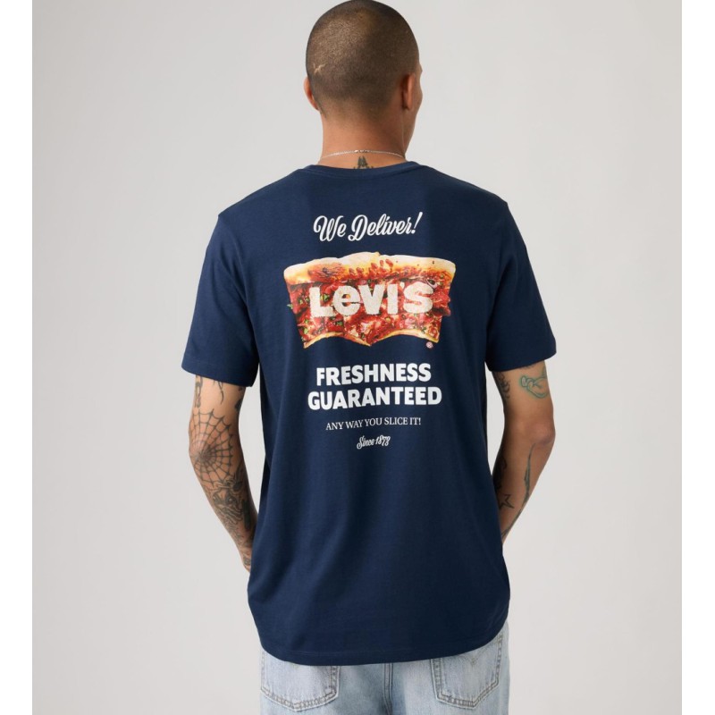 22491-2093 GRAPHIC CREWNECK TEE BLUES