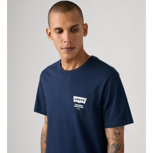 22491-2093 GRAPHIC CREWNECK TEE BLUES