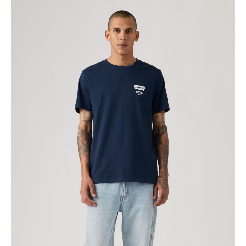 22491-2093 GRAPHIC CREWNECK TEE BLUES